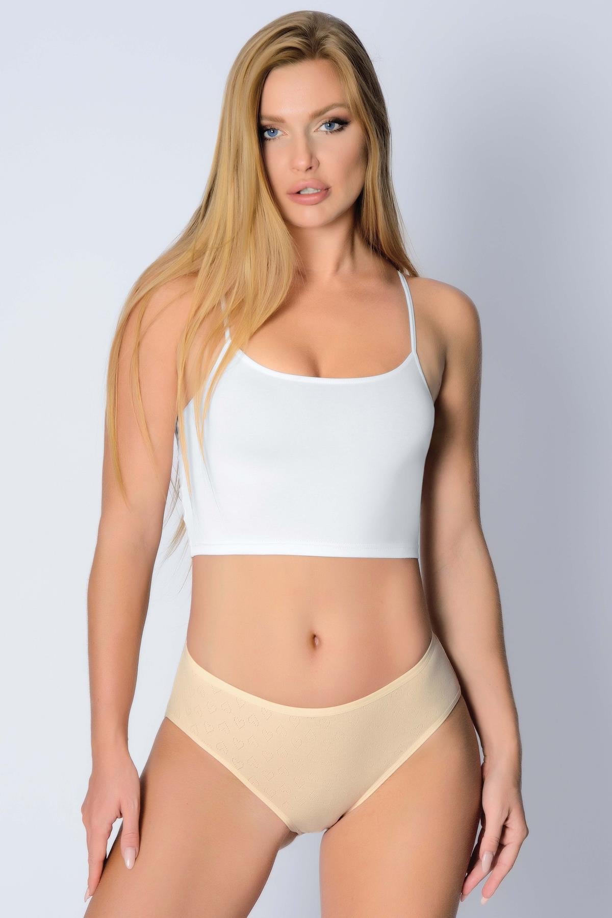 Penye Jakarlı Hıgh-Leg Bikini