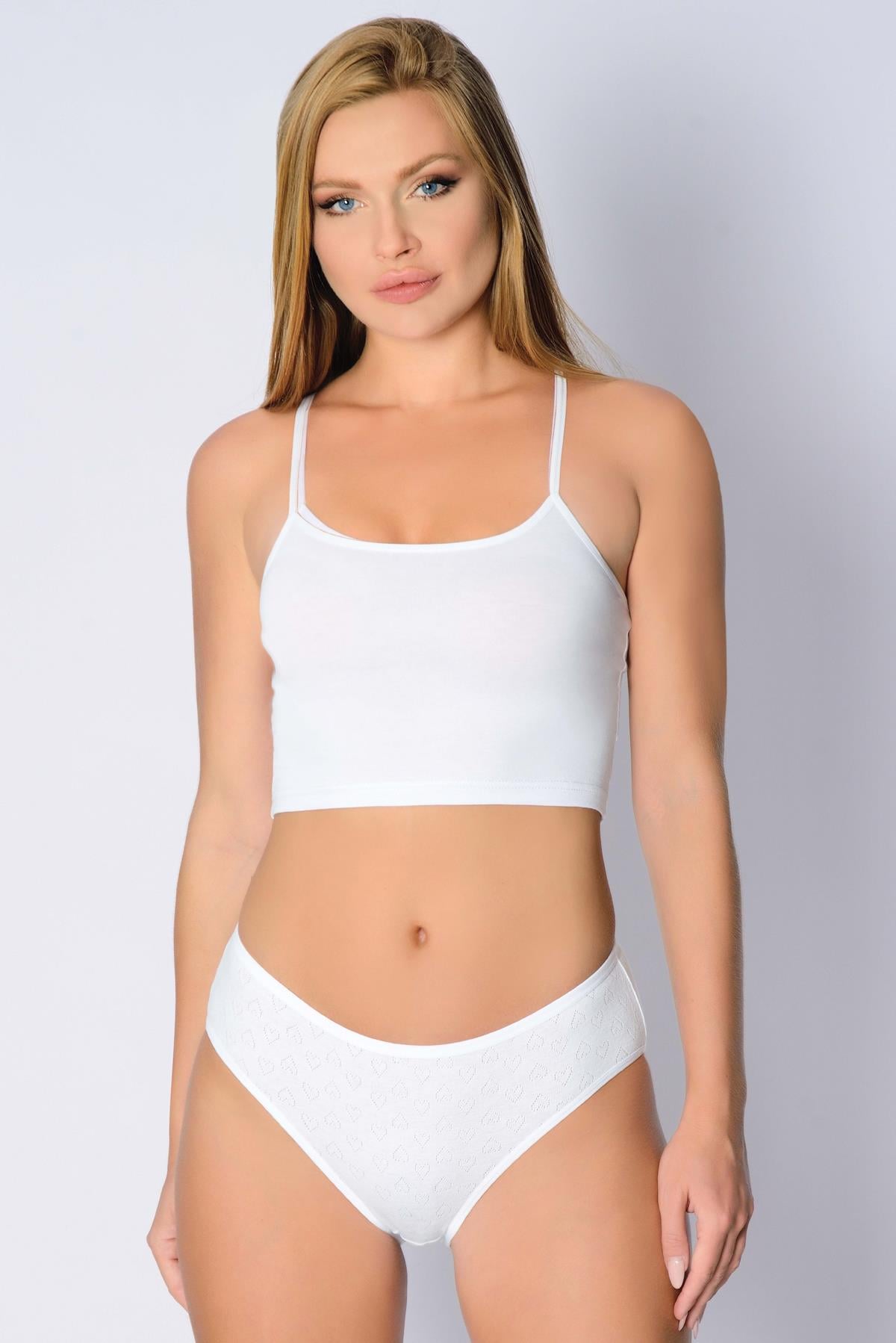 Penye Jakarlı Hıgh-Leg Bikini
