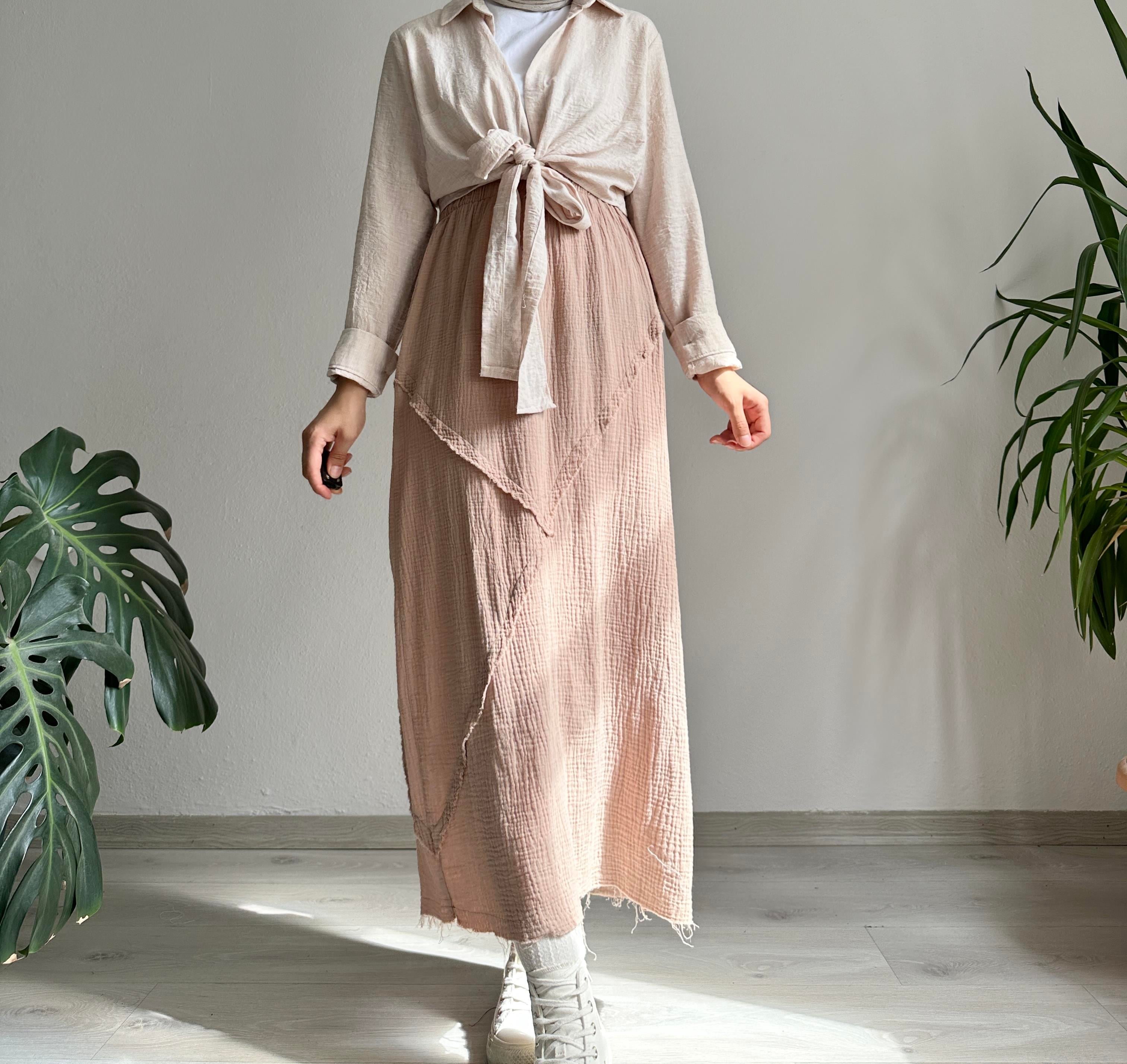 Gül Kurusu Bürümcük Etek