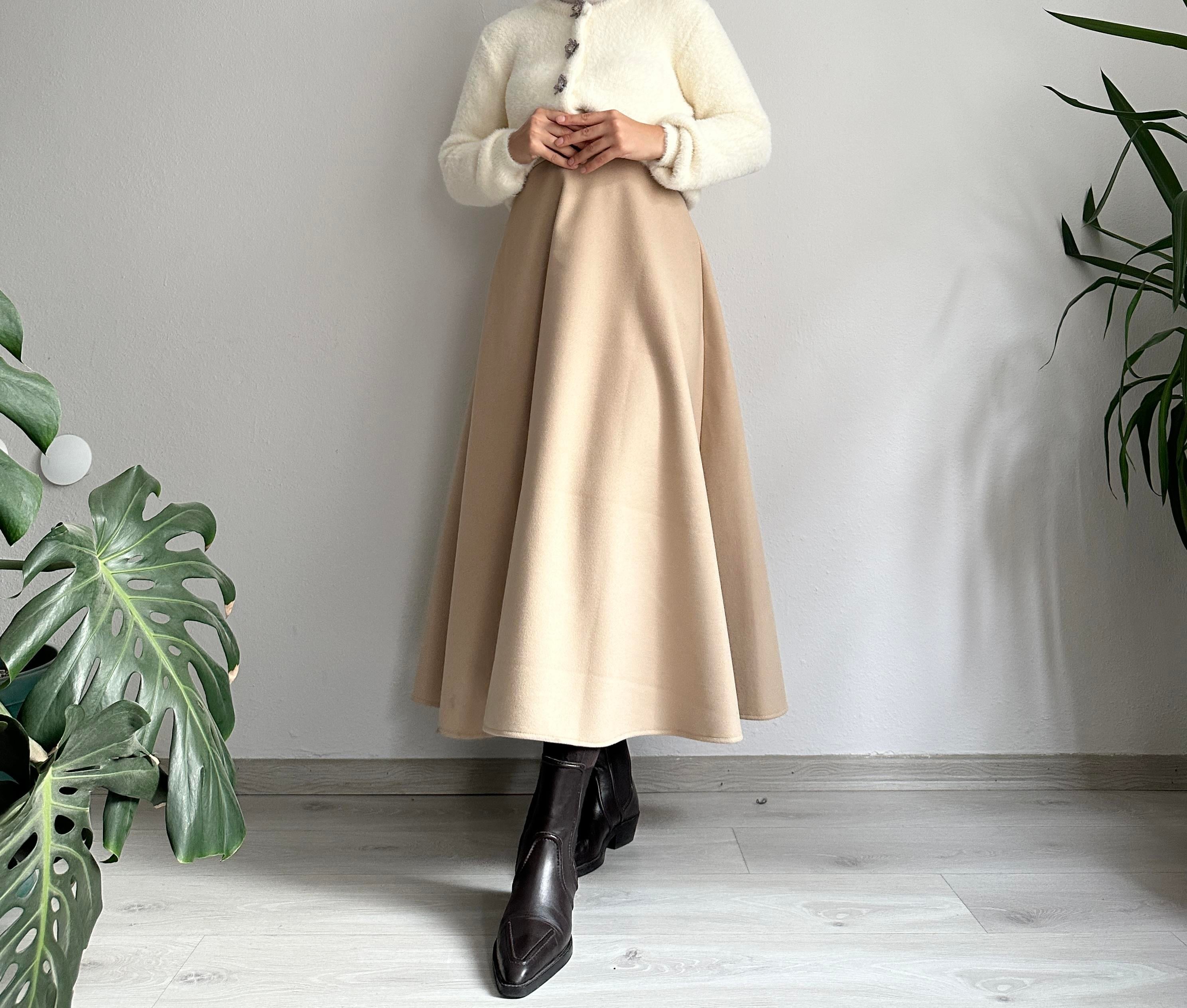 Sütlü Kahve Kaşe Kloş Etek