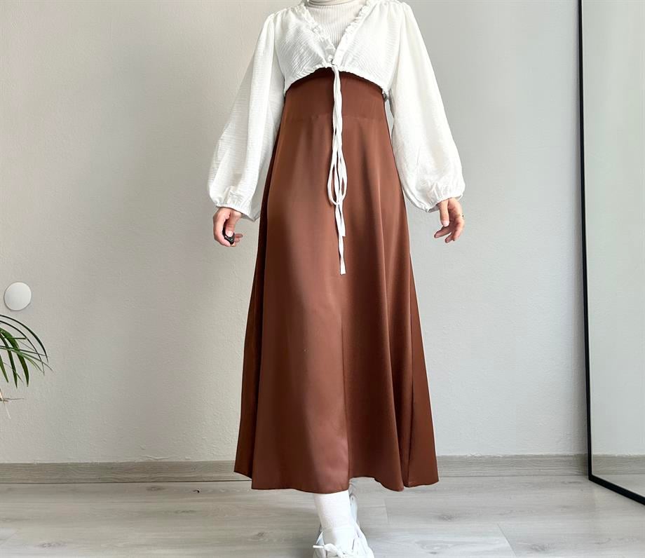 Taba Saten Çan Etek