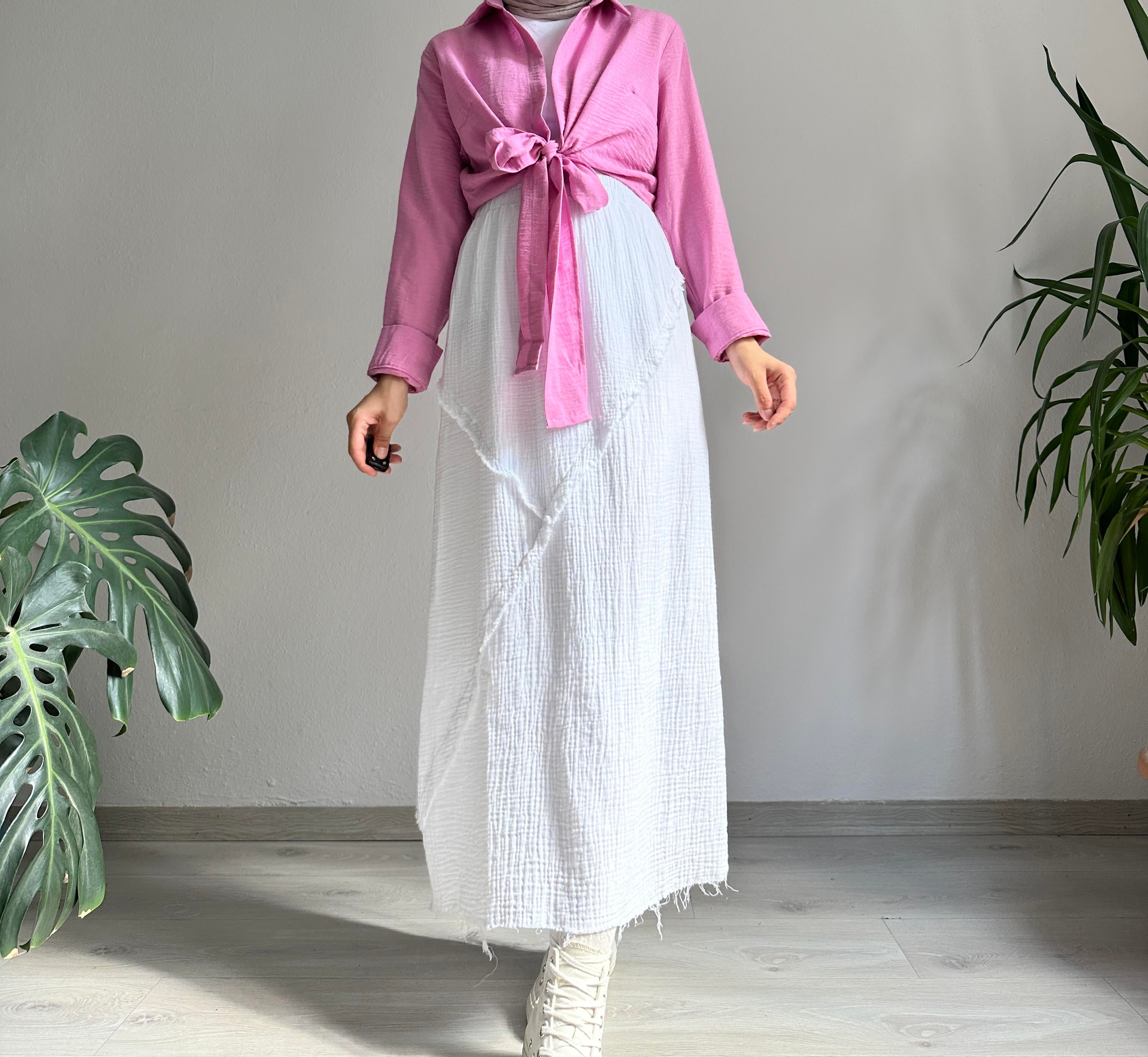 Beyaz Bürümcük Etek