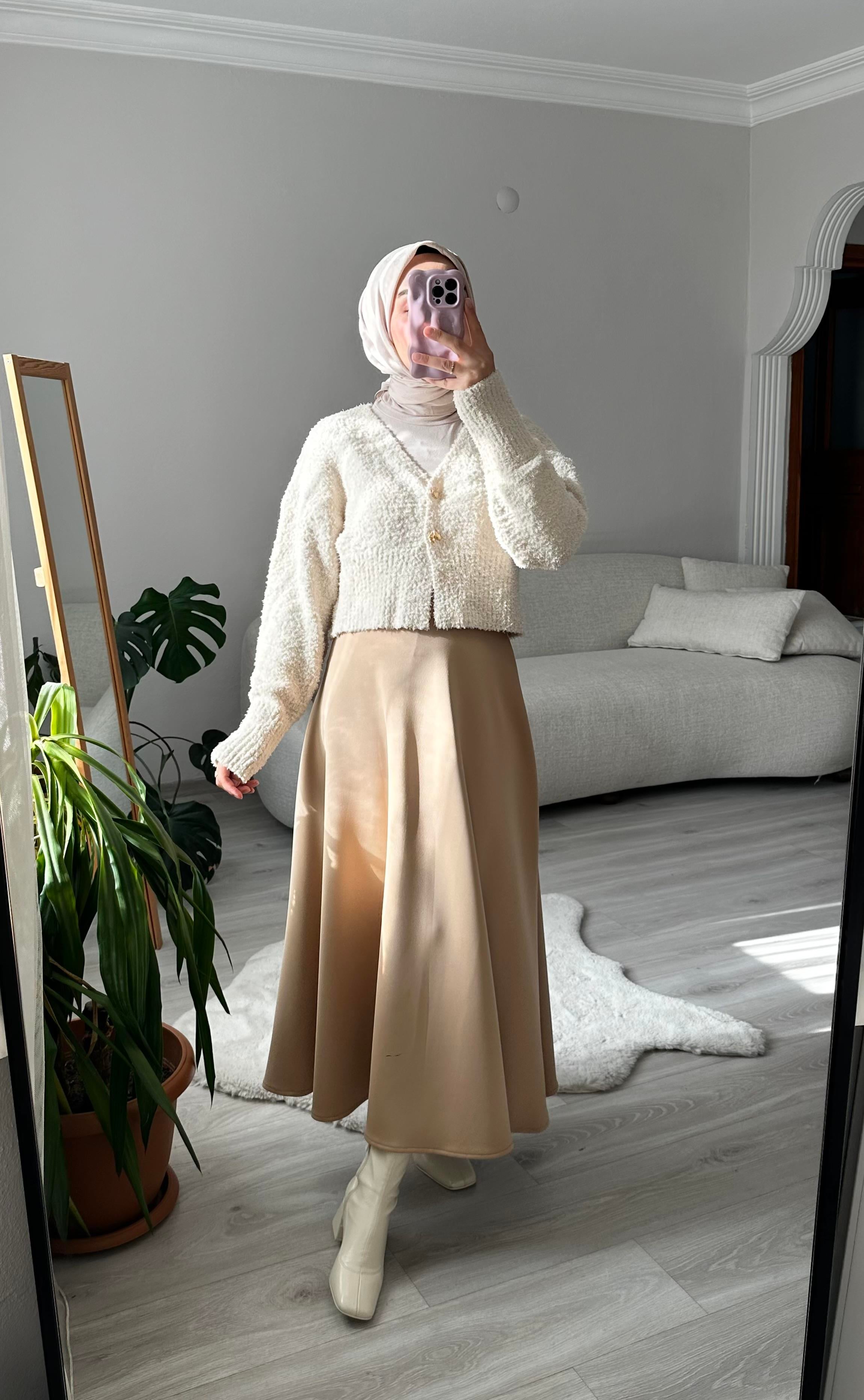 Camel Scuba Kloş Etek