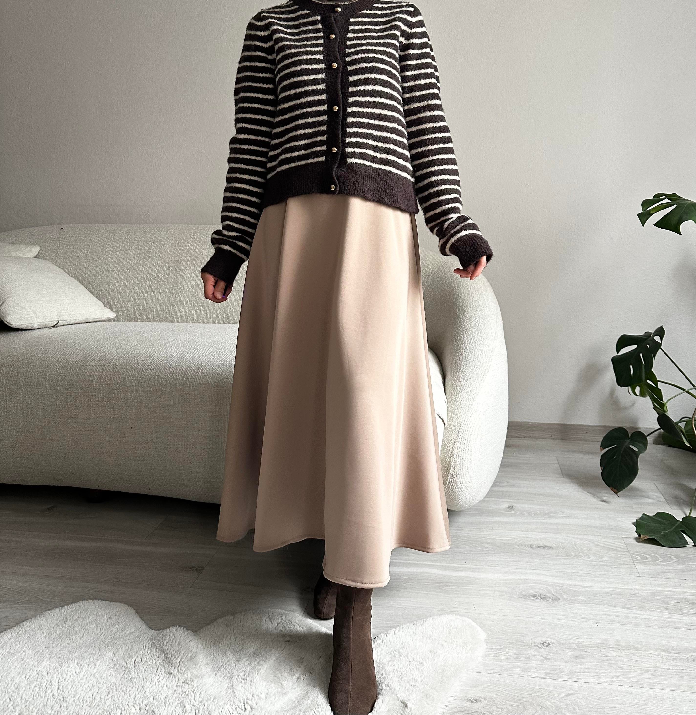 Vizon Scuba Kloş Etek