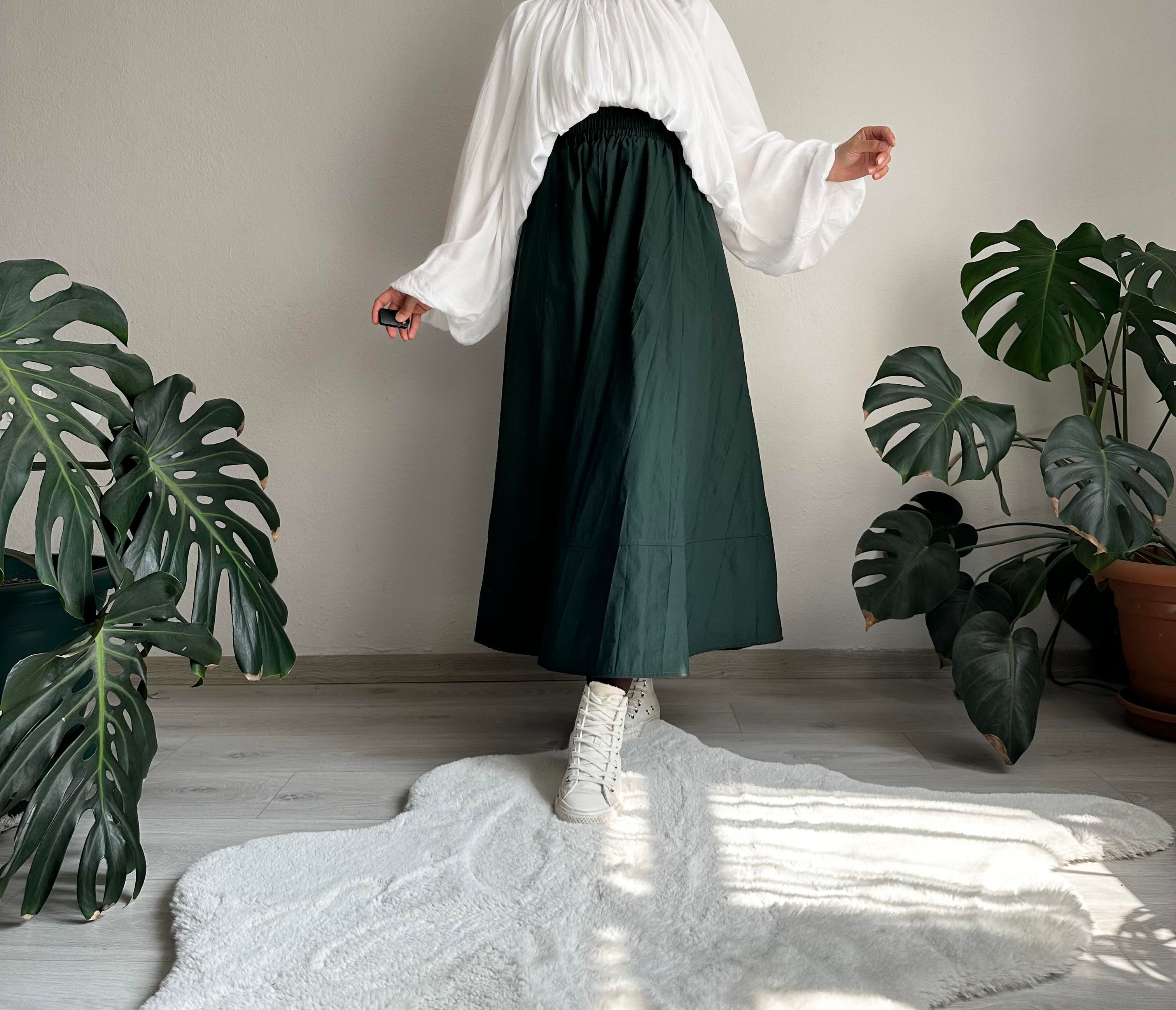 Zümrüt MAxi Paraşüt Etek