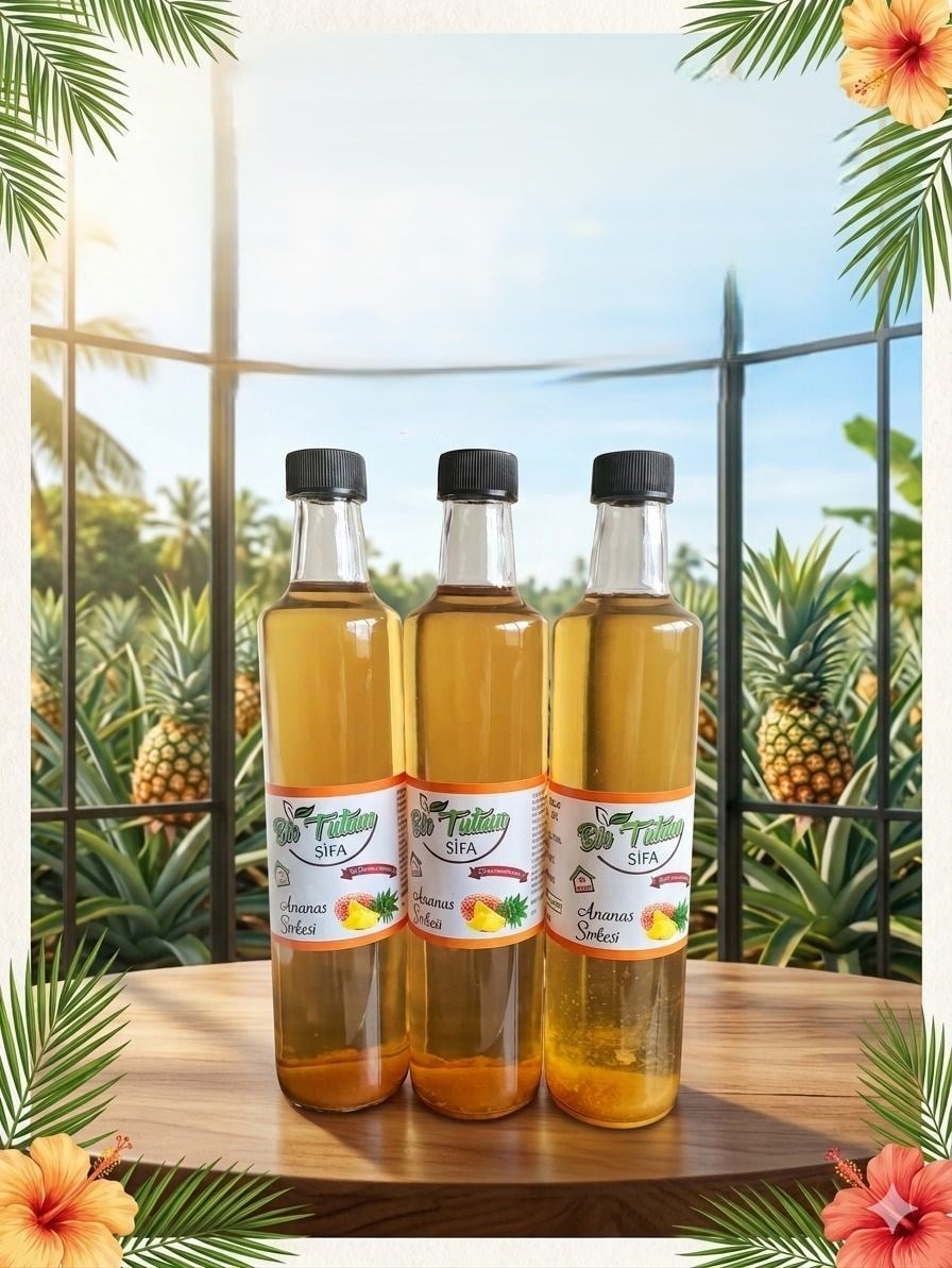 3'lü Ananas Sirkesi