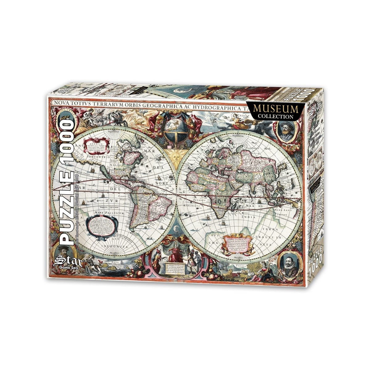 1000'LİK PUZZLE DÜNYA HARİTASI 1