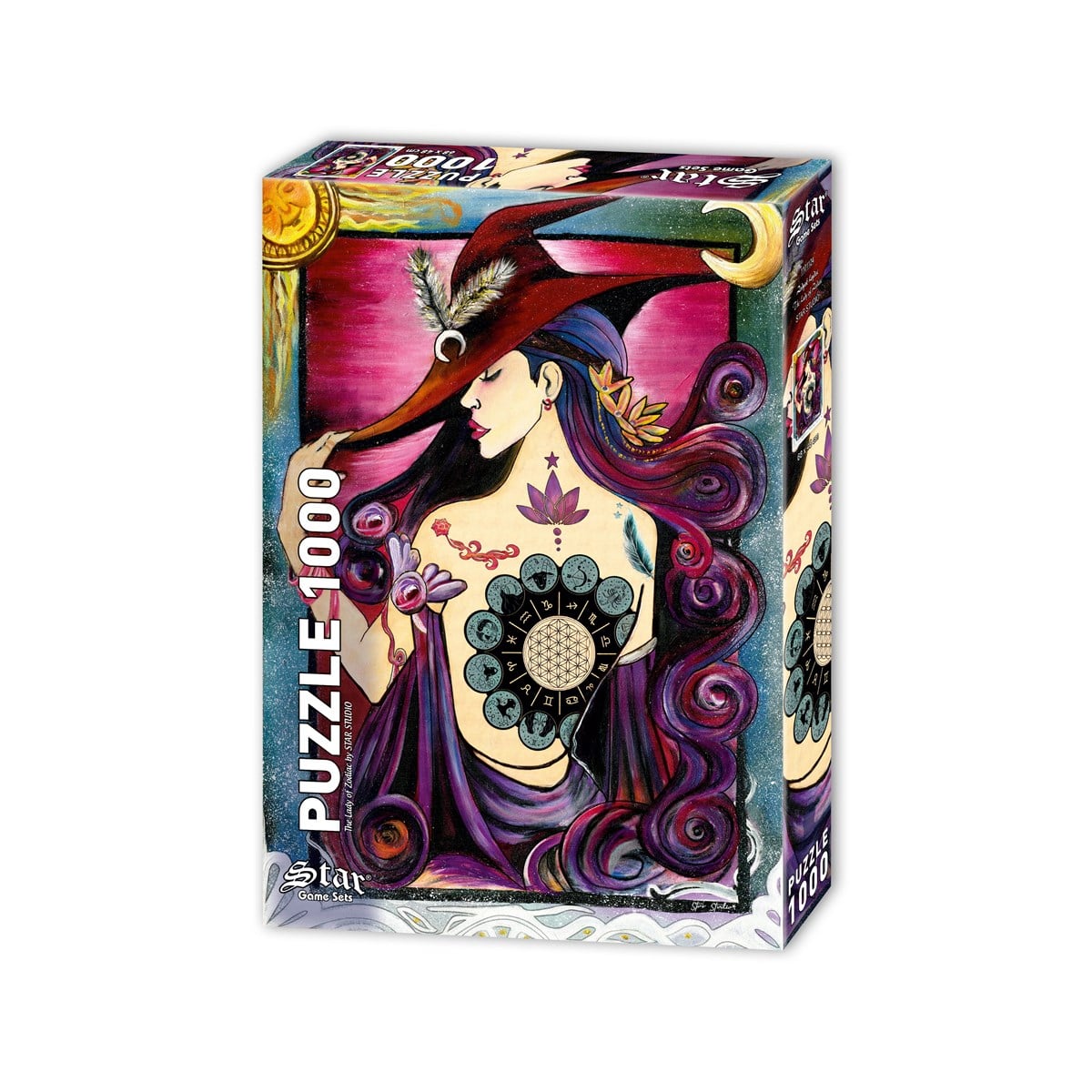 1000'LİK PUZZLE ZODYAK LEYDİSİ