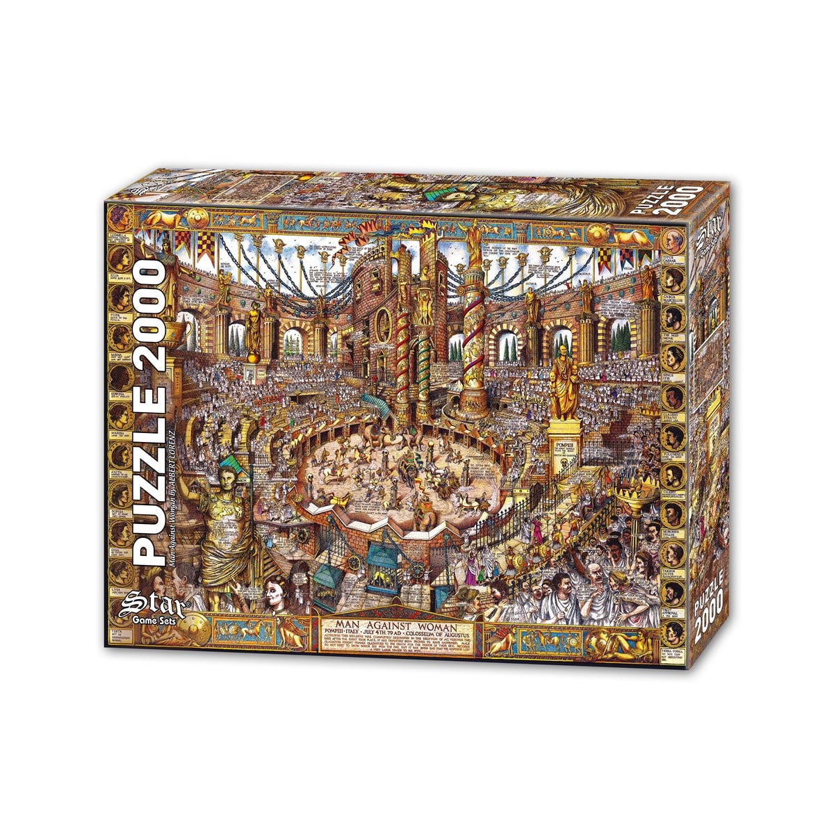 2000'LİK PUZZLE ERKEKLER VE KADINLAR SAVAŞI