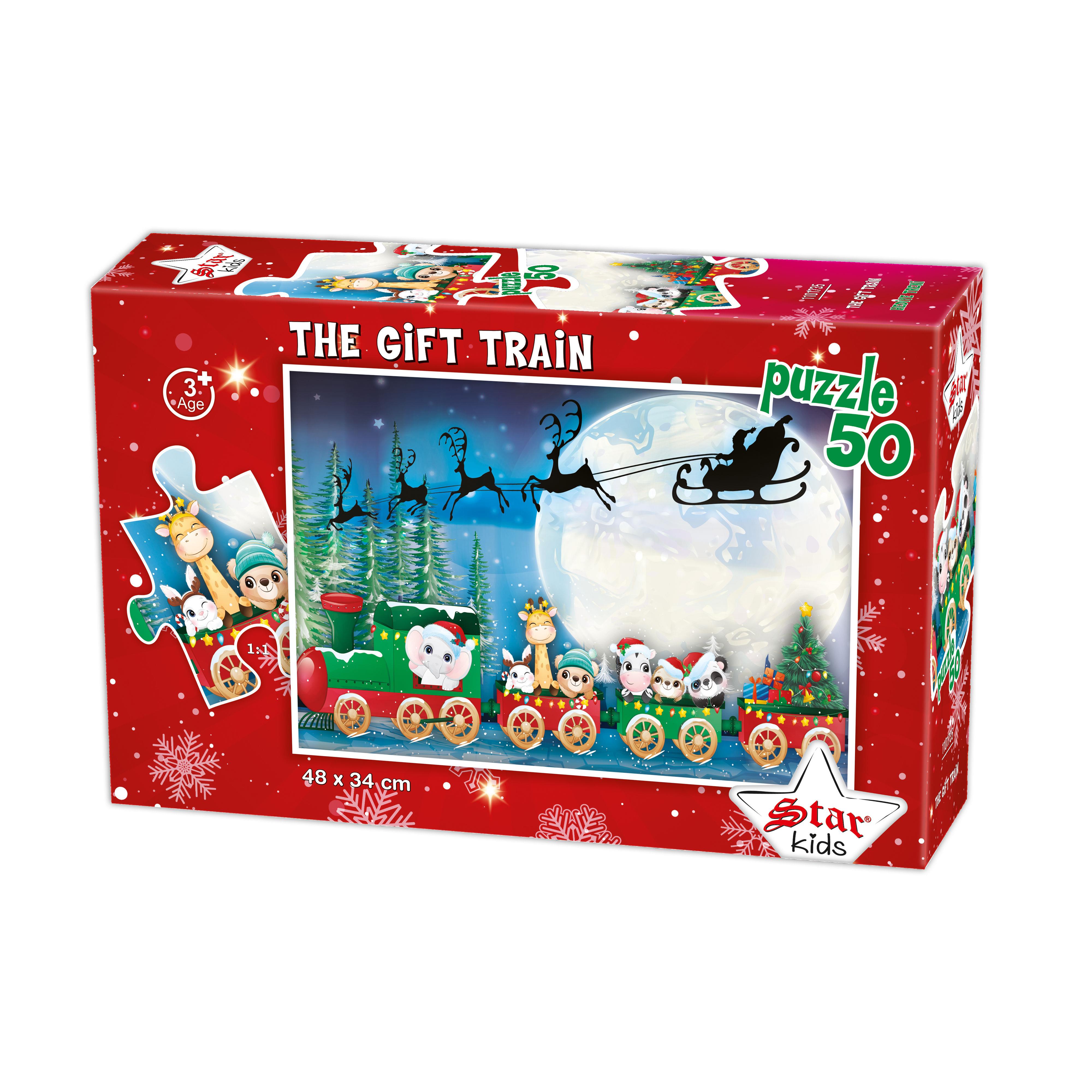 HEDİYE TRENİ, 50 PARÇA PUZZLE