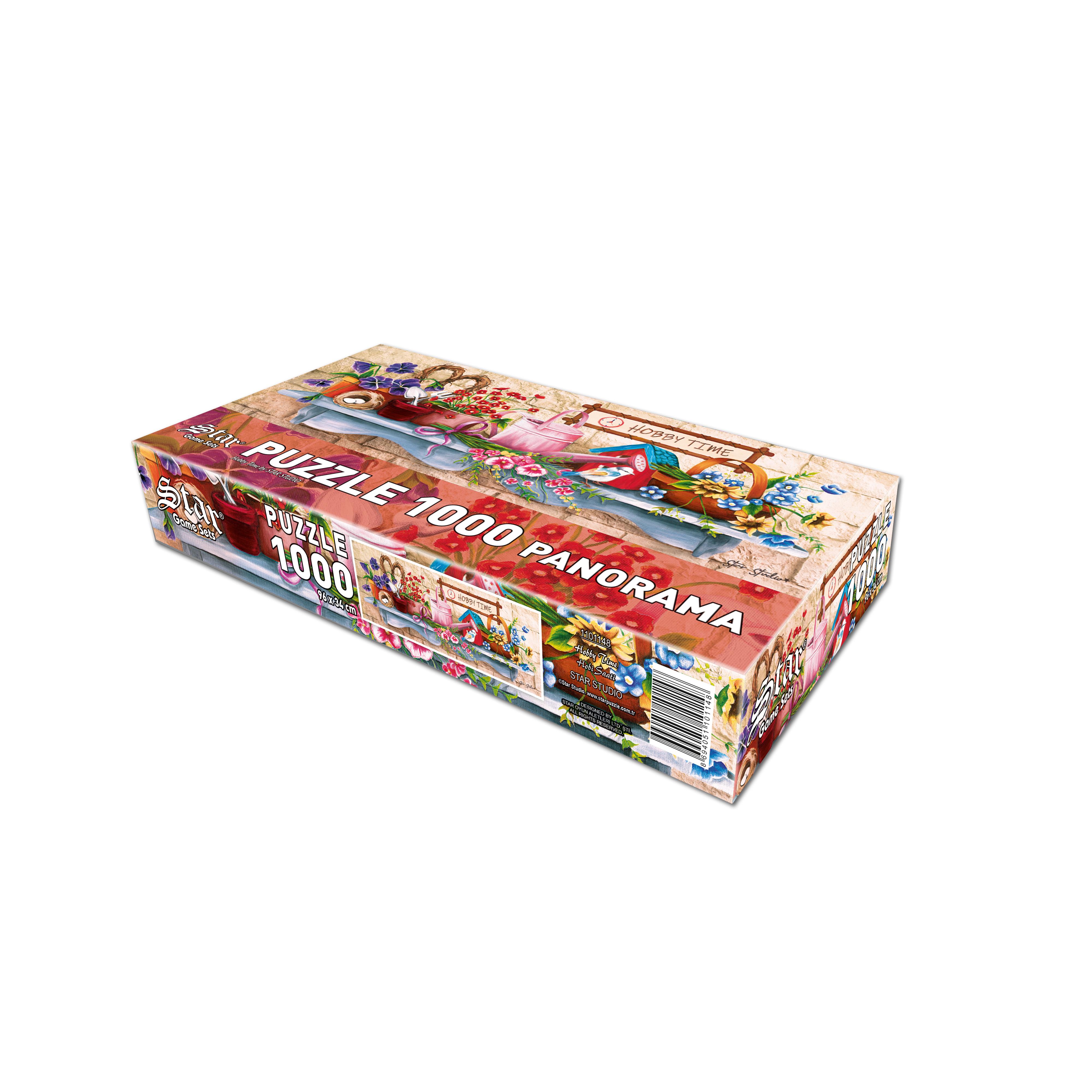 HOBİ SAATİ, 1000 PARÇA PANORAMA PUZZLE