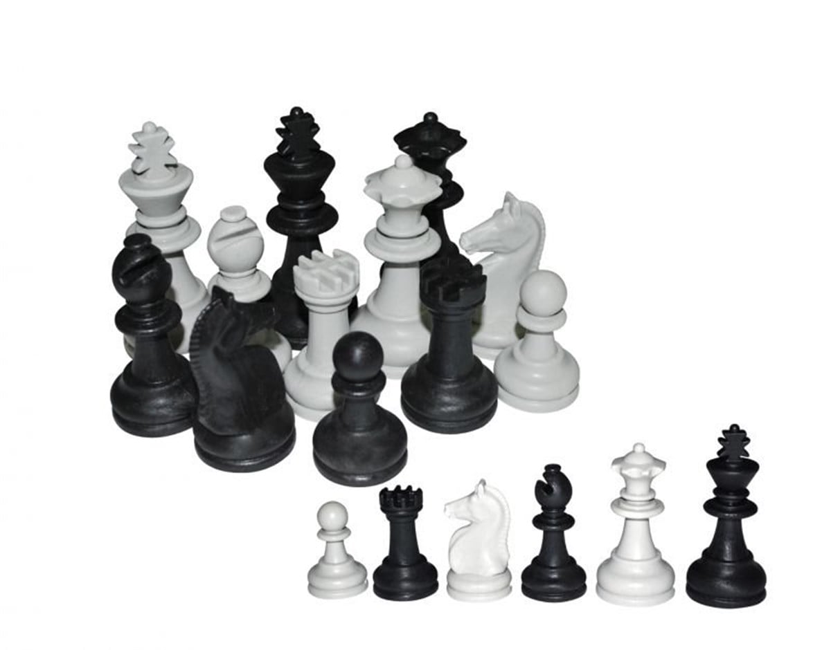 Plastik Satranç Piyonu Turnuva Boy