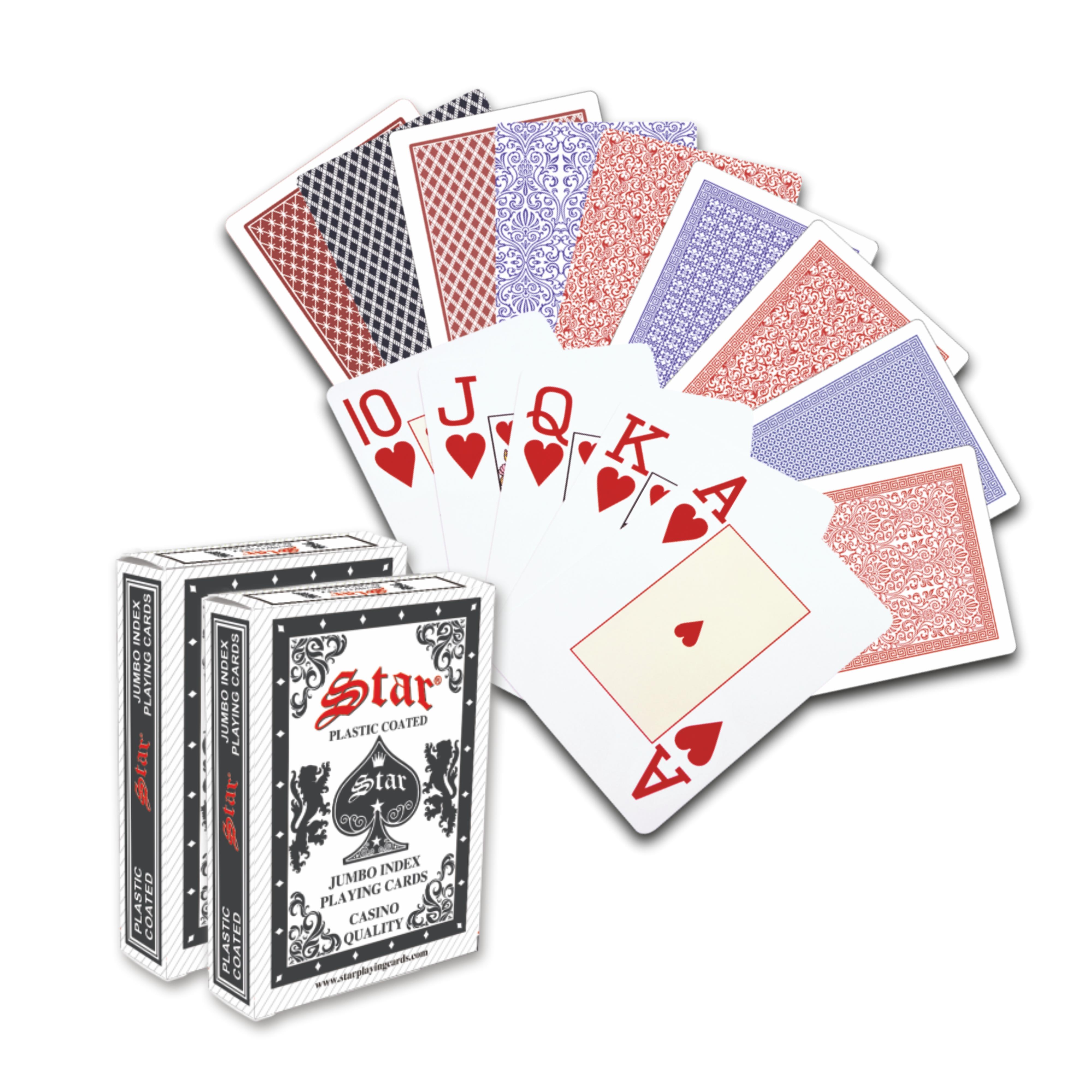 STAR BLACK JACK YARI PLASTİK OYUN KAĞIDI