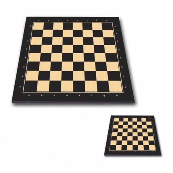 SİYAH 50X50 cm SATRANÇ SEHPASI