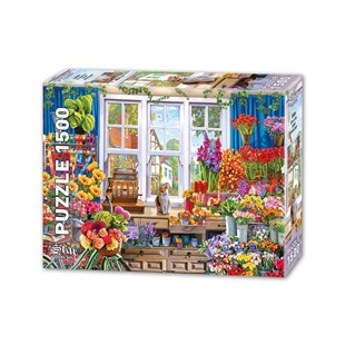 1500'LÜK PUZZLE ÇİÇEKÇİ