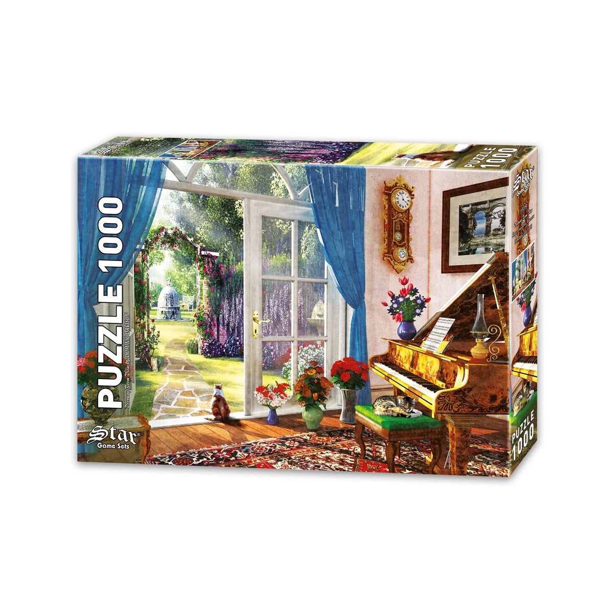 1000'LİK PUZZLE KAPI ARASINDAN MANZARA
