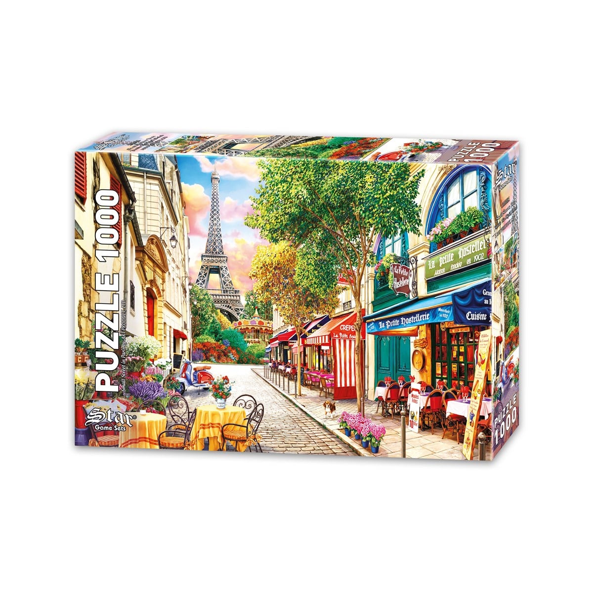 1000'LİK PUZZLE PARİSTE BİR KÜÇÜK SOKAK