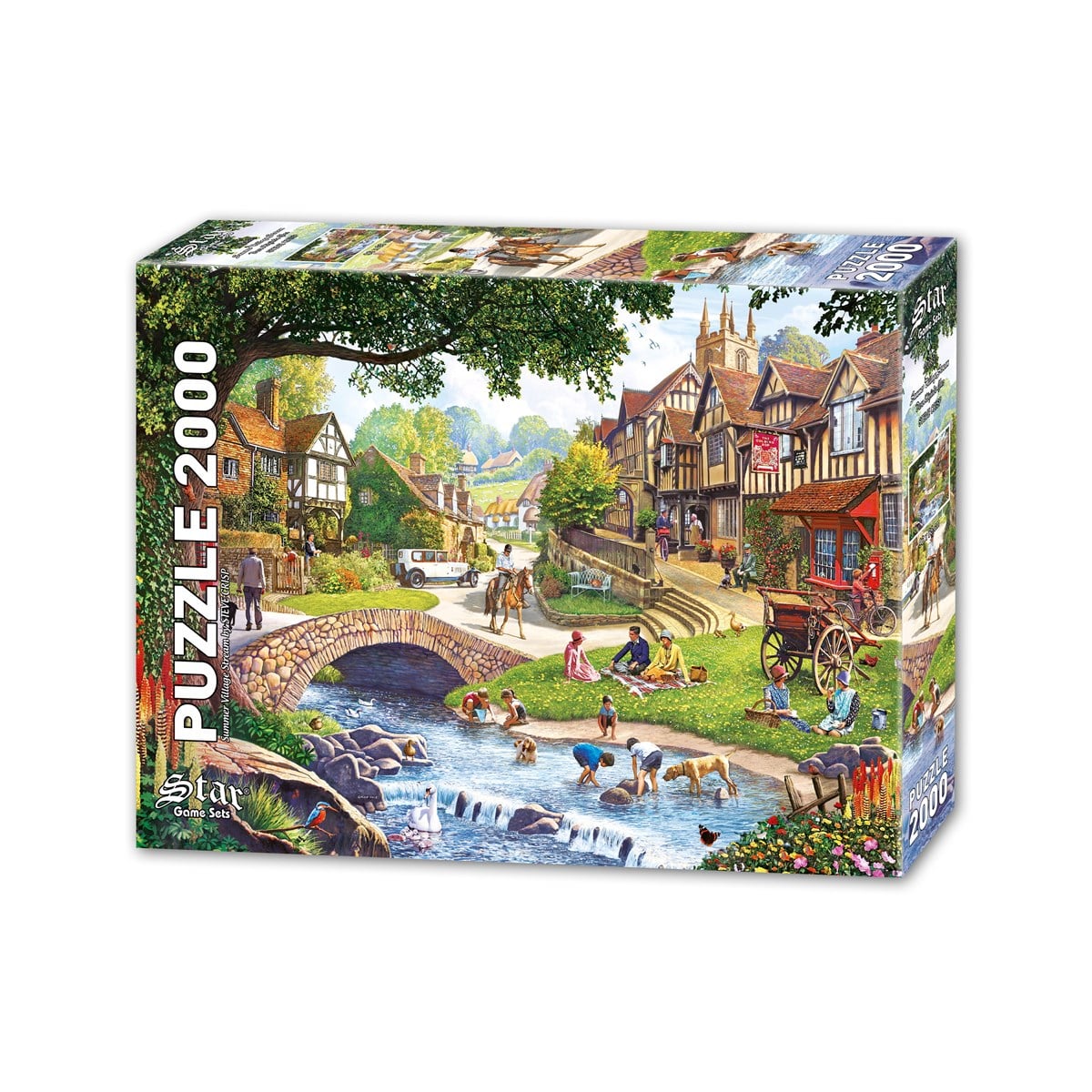 2000'LİK PUZZLE DERE KÖYÜNDE YAZ