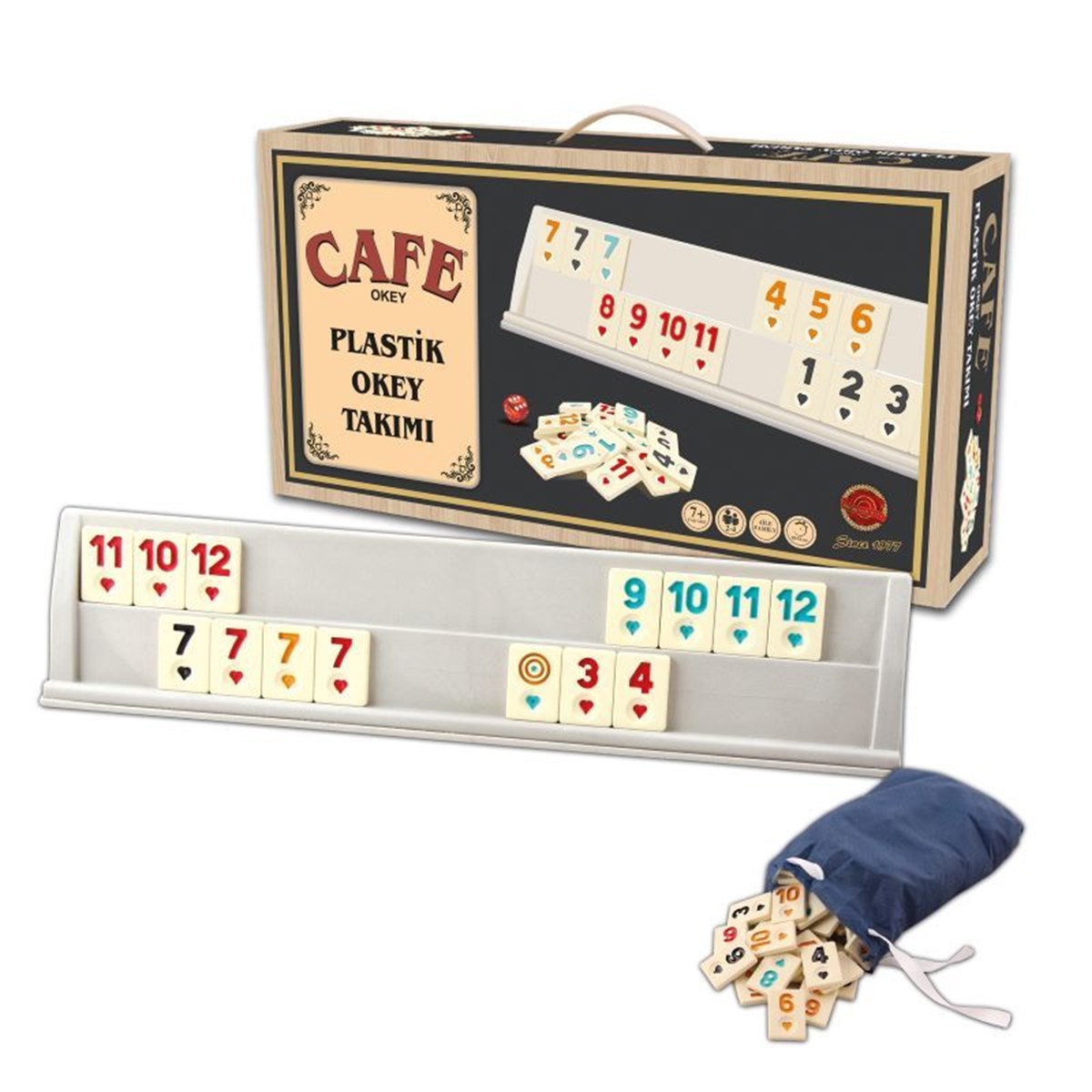 CAFE PLASTİK OKEY TAKIMI