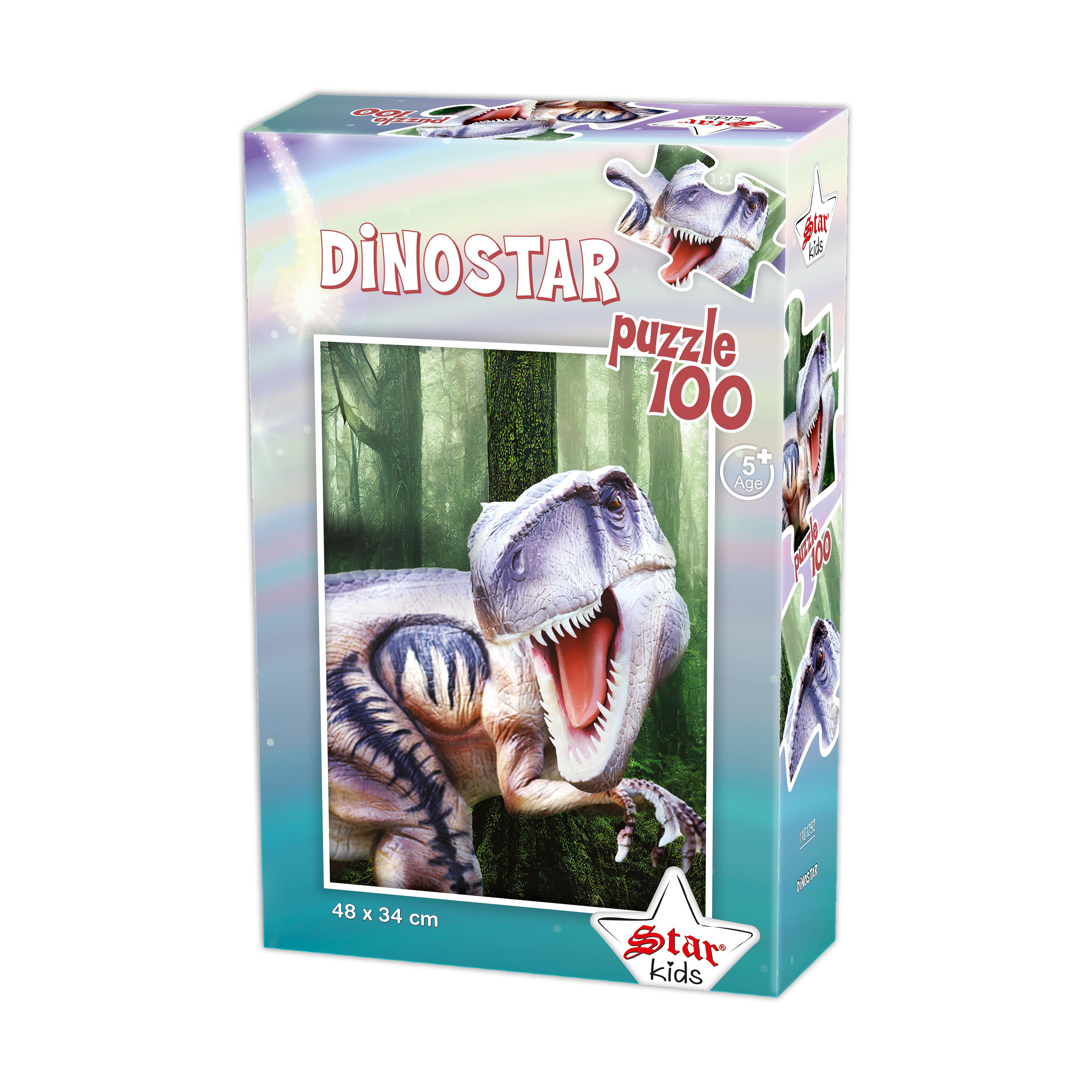 DİNOSTAR, 100 PARÇA PUZZLE 