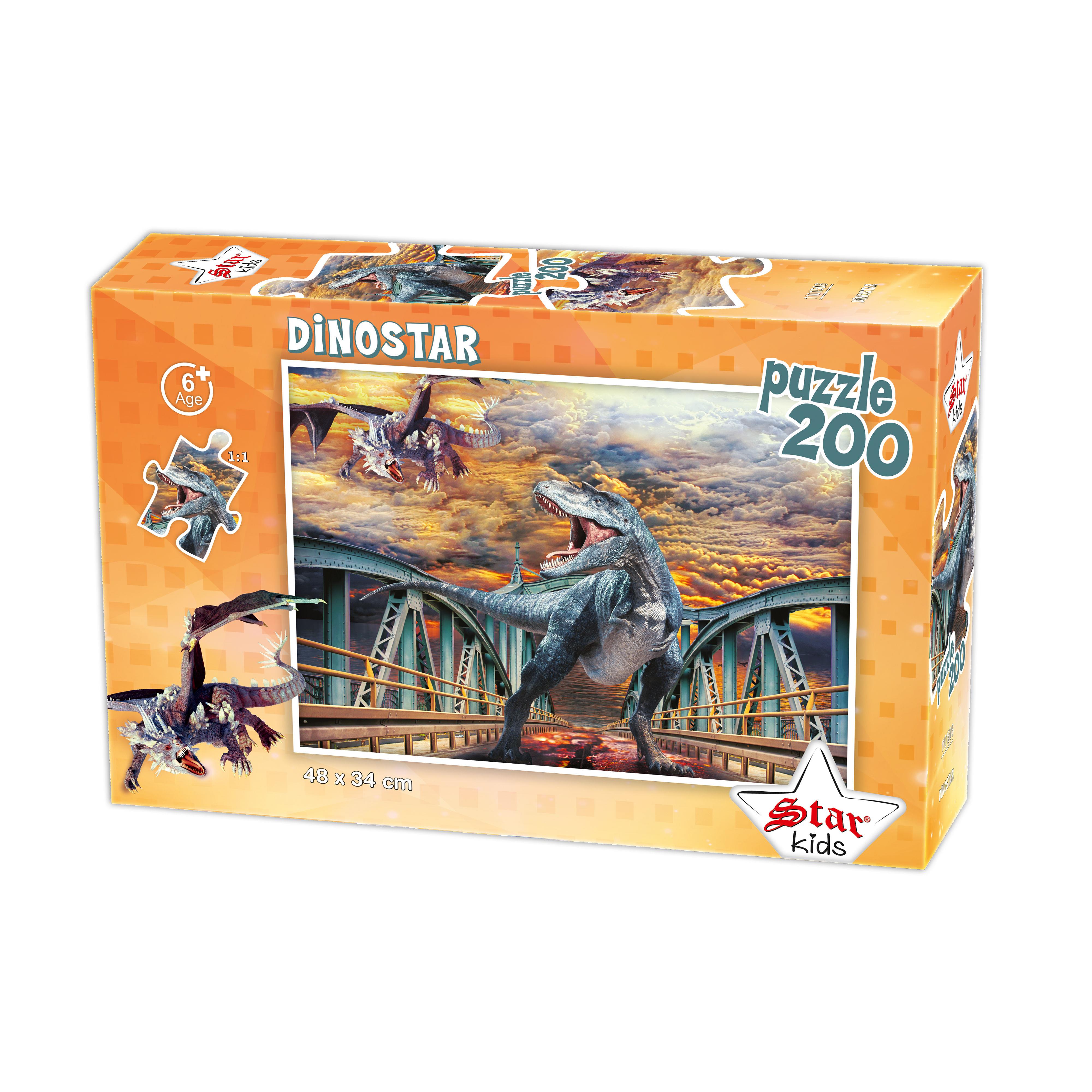 DİNOSTAR, 200 PARÇA PUZZLE