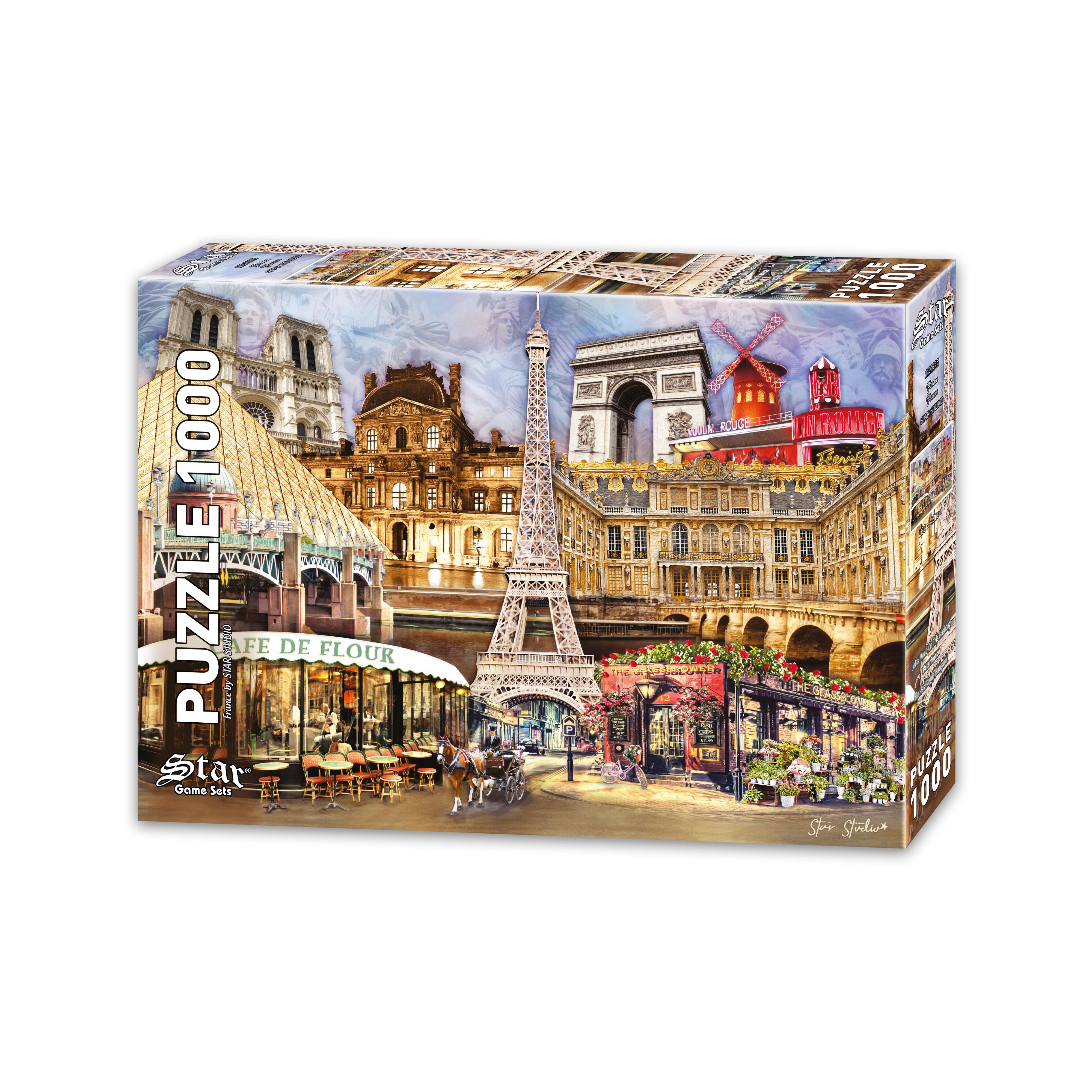 FRANSA, 1000 PARÇA PUZZLE