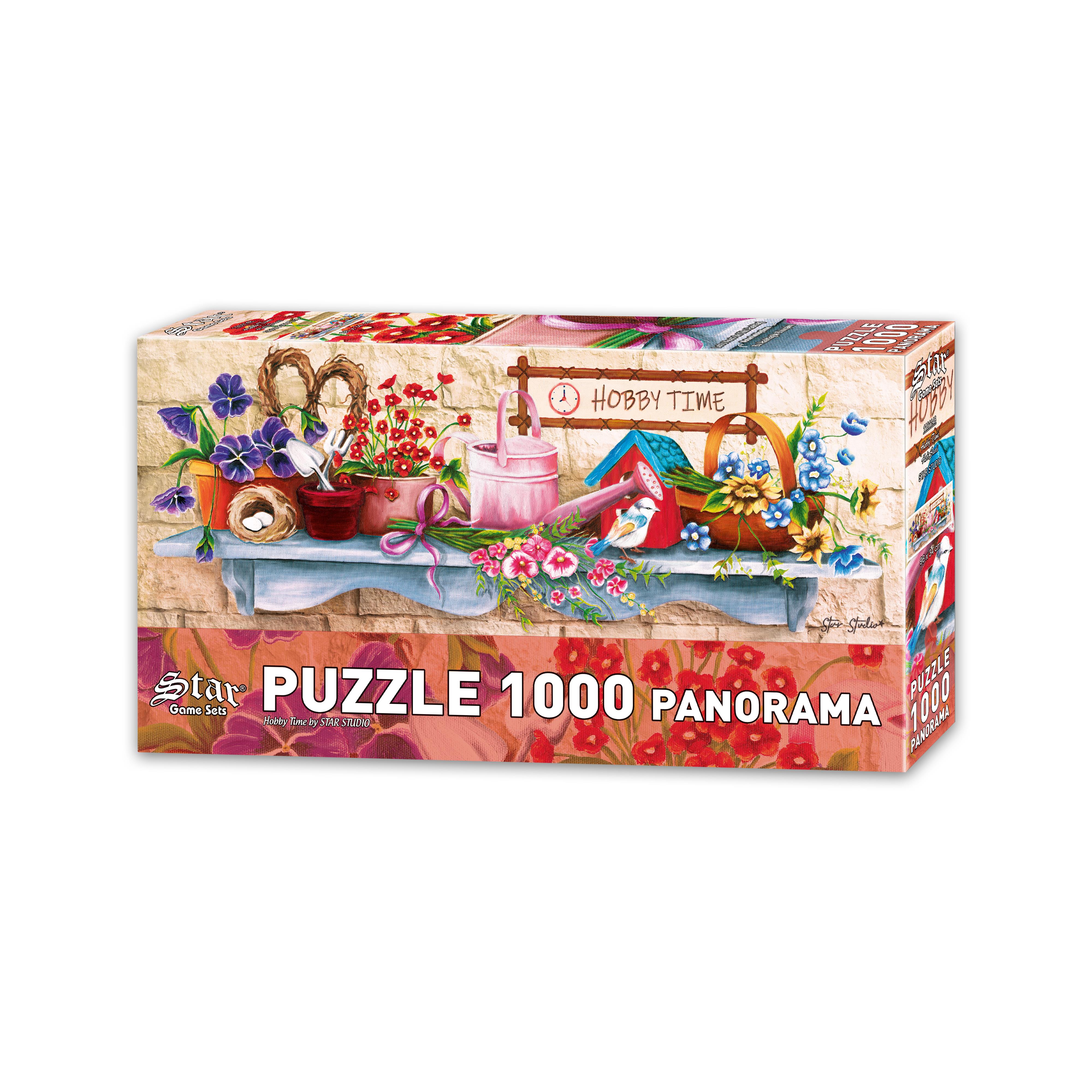 HOBİ SAATİ, 1000 PARÇA PANORAMA PUZZLE
