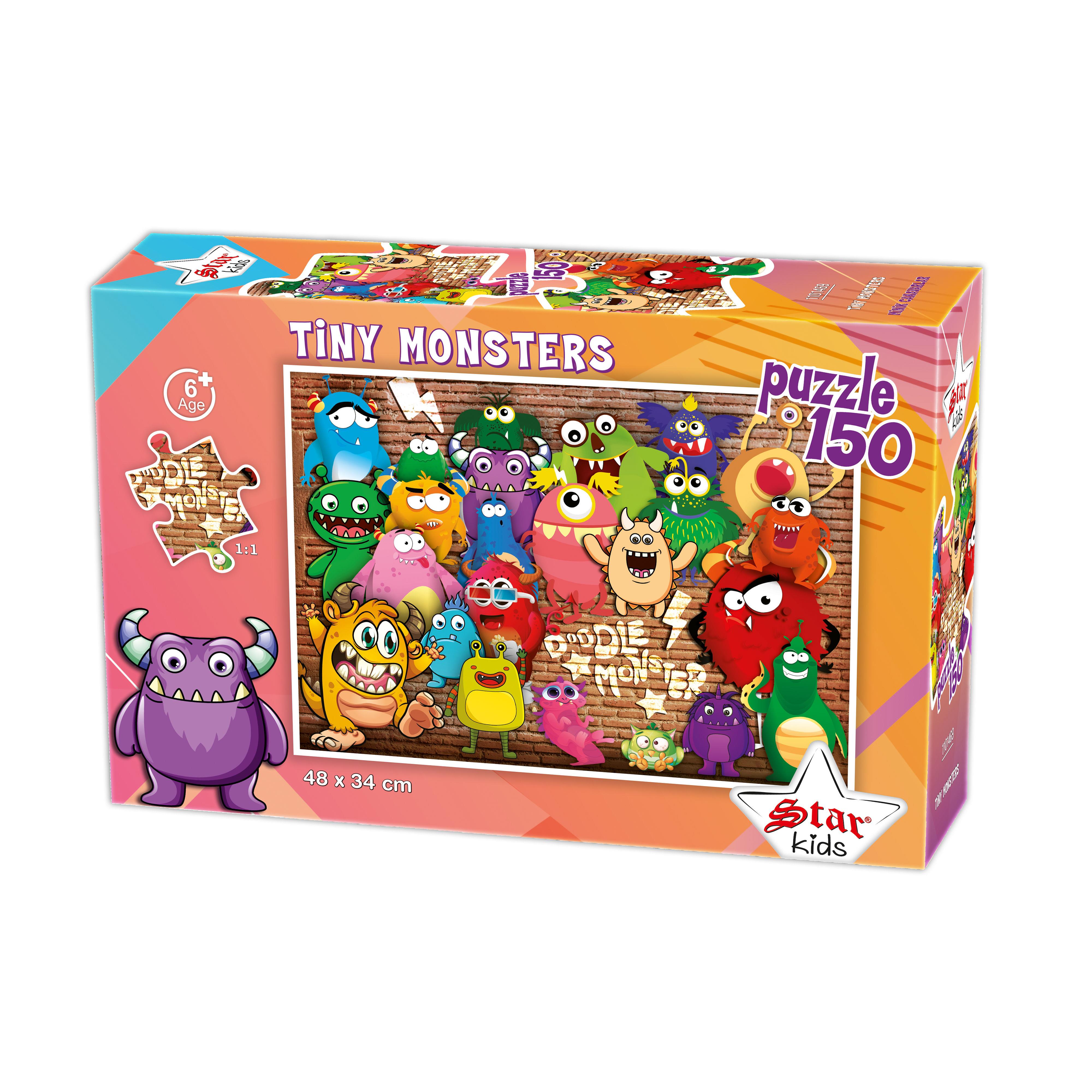 MİNİK CANAVARLAR 150 PARÇA