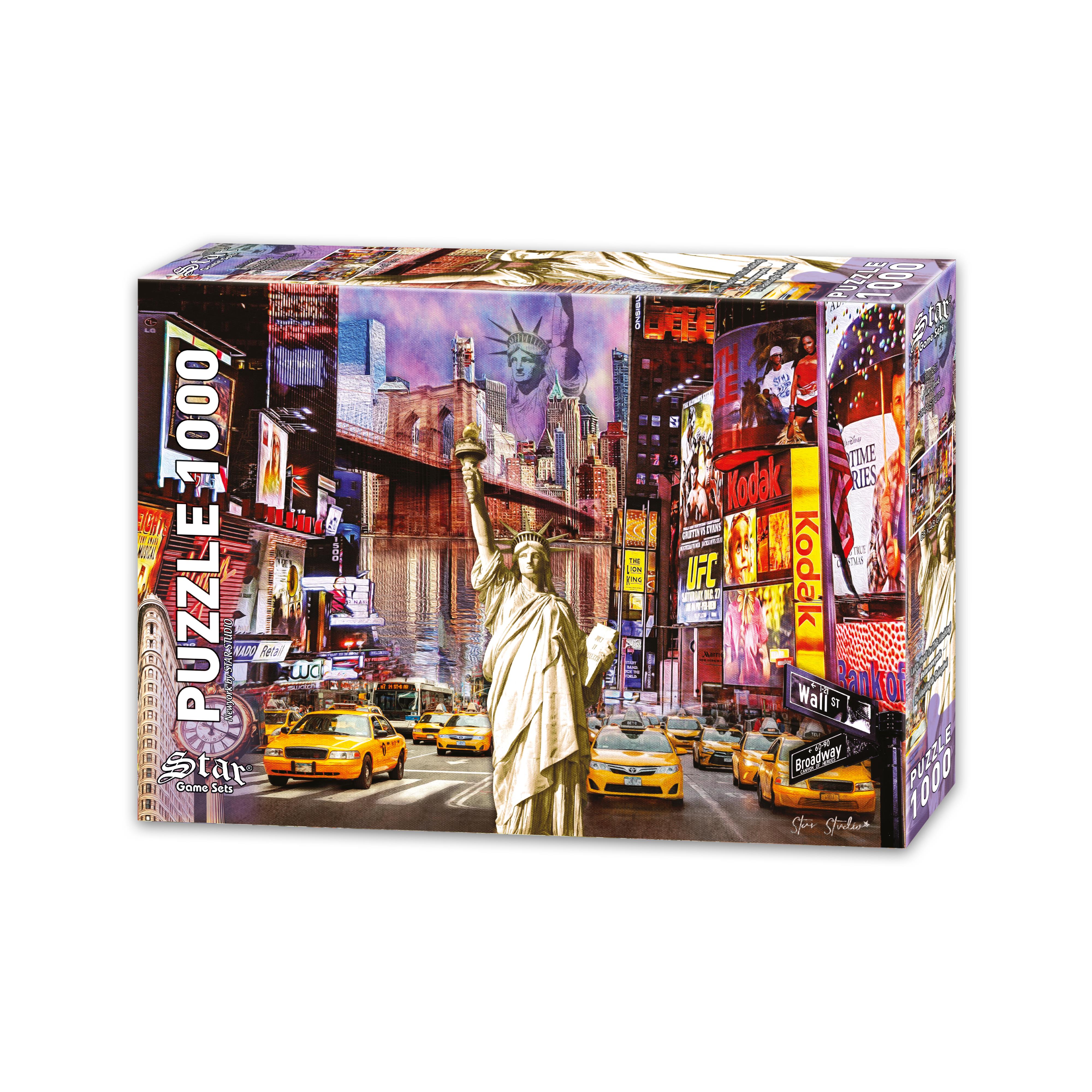 NEW YORK, 1000 PARÇA PUZZLE