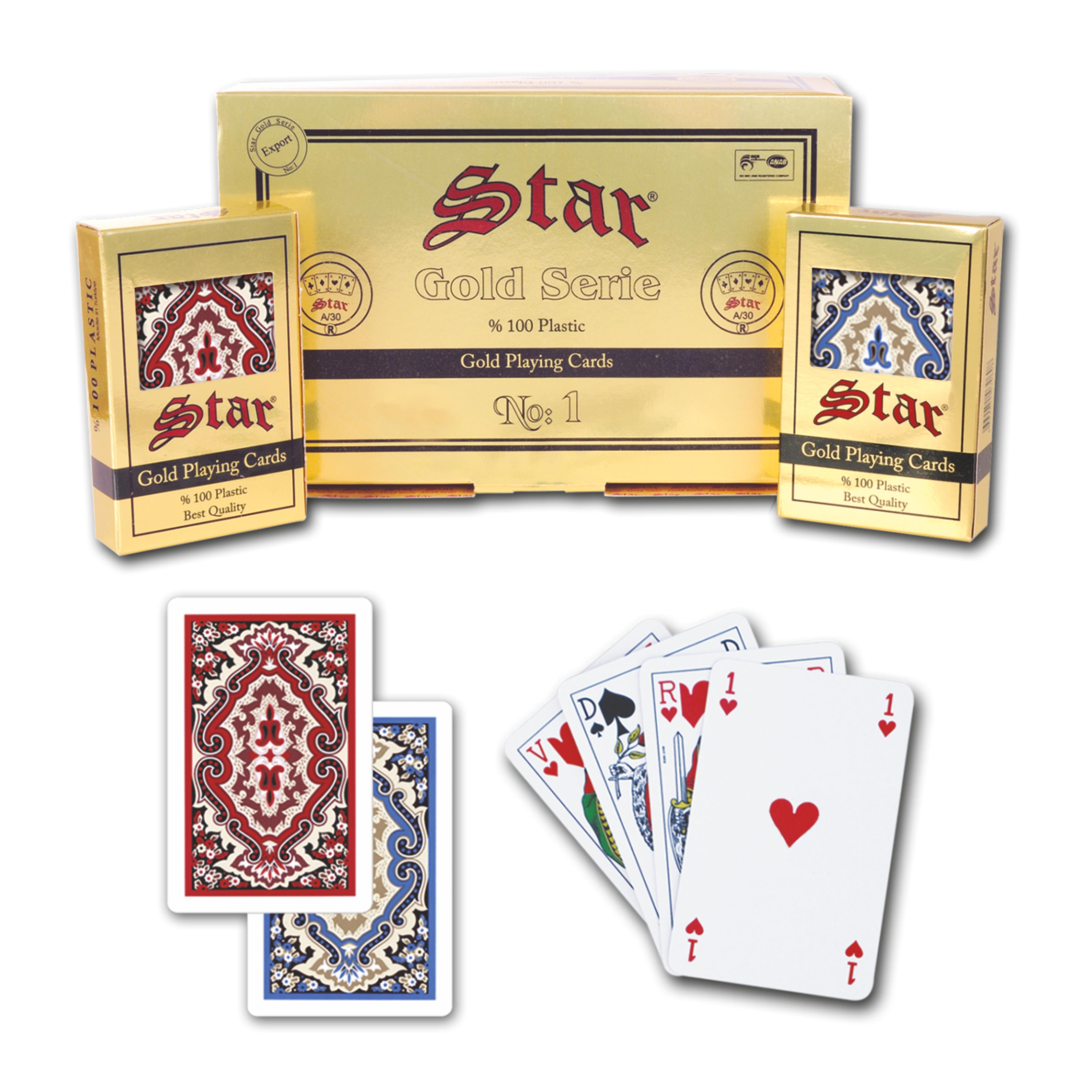STAR GOLD PLS SERİE NO:1 O.KAĞIDI AY/30 HALI DESEN (TEK DESTE)