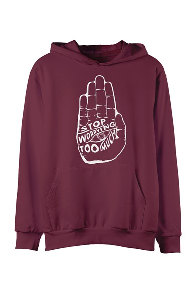 Stop Worrying Too Much Hoodie