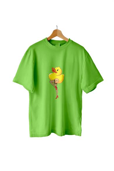 AlmicrabOversize T-shirtsOversize Duckling Tişört