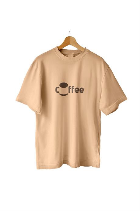 AlmicrabOversize T-shirtsOversize Coffee Tişört