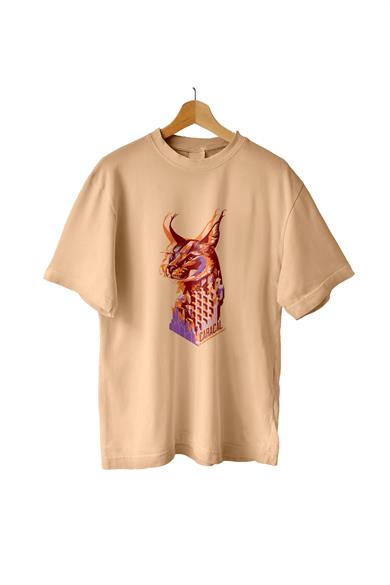 AlmicrabOversize T-shirtsOversize Caracal IV Tişört