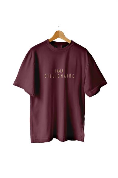 AlmicrabOversize T-shirtsOversize I Am A Billionaire Tişört