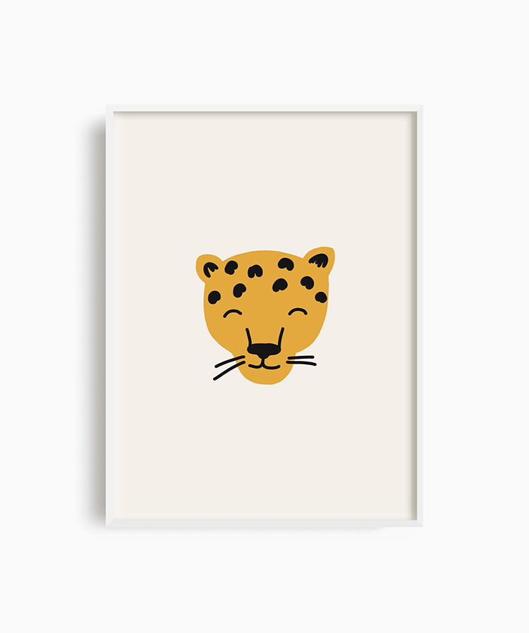Happy Tiger Poster
