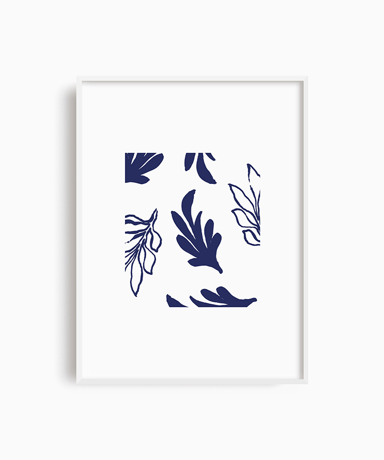 Royal Blue No.4 Poster
