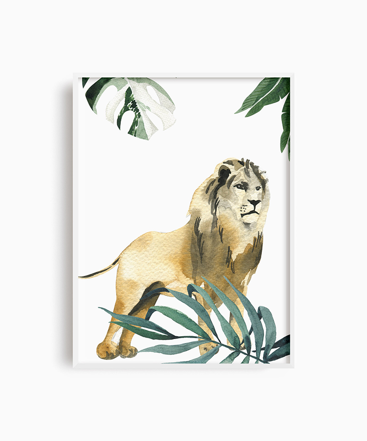Safari Aslan Poster