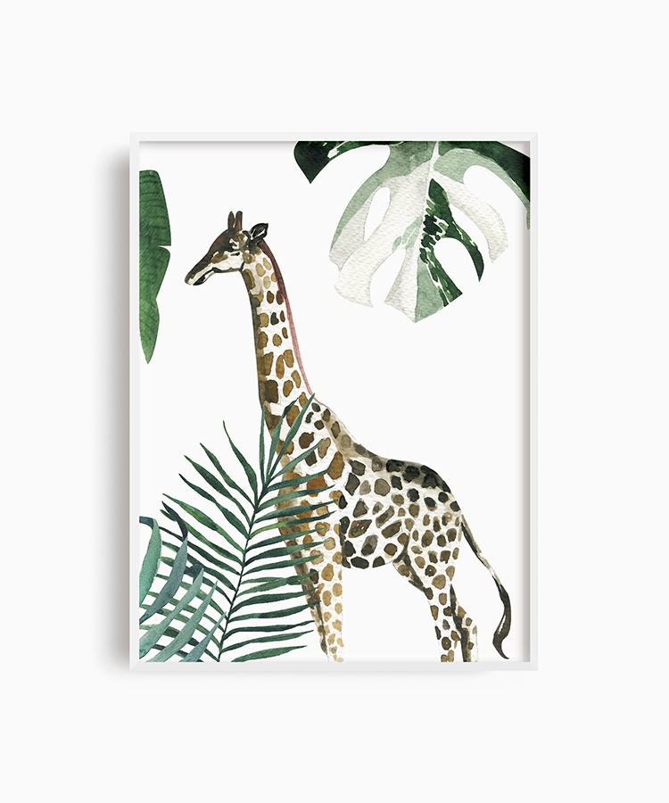 Safari Zürafa Poster