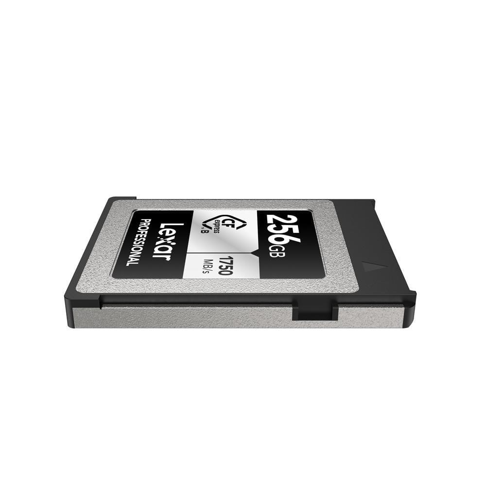 256GB Lexar® Professional CFexpress™ Type B card Silver Serie, up to 1750MB/s read 1300MB/s write