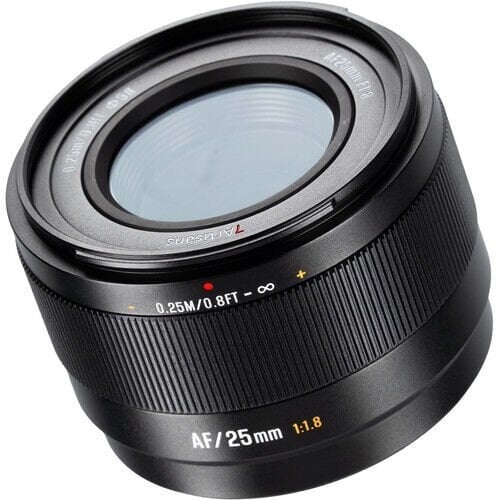 7Artisans AF 25mm F1.8 Fuji (FX Mount) APS-C Lens Siyah