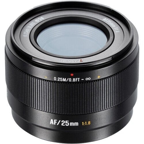 7Artisans AF 25mm F1.8 Fuji (FX Mount) APS-C Lens Siyah