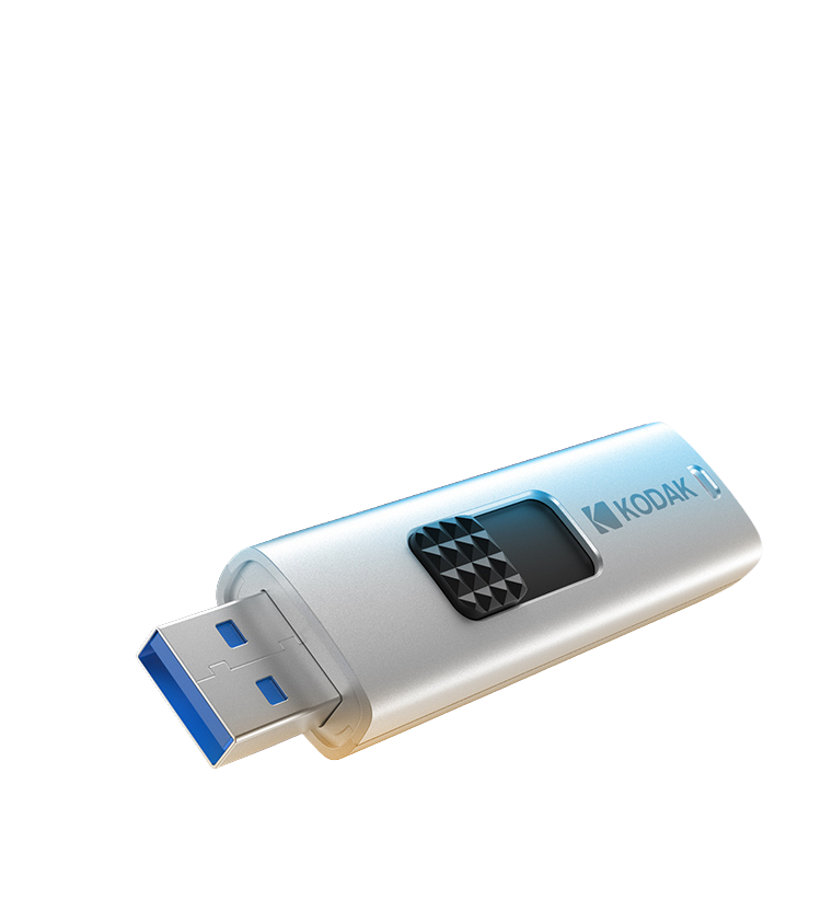 Kodak 64GB 3.0 Kaydırmalı USB Bellek (K173)