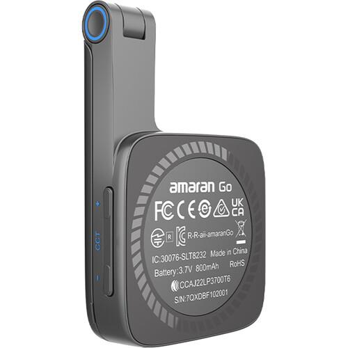 Aputure Amaran Go MagSafe Mobil LED Işık (Siyah)