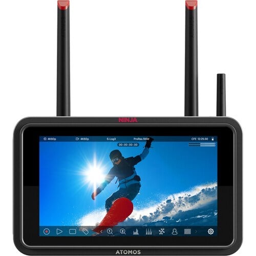 Atomos Ninja TX HDMI/12G-SDI Wi-Fi 5.2 Kayıtçı Monitör