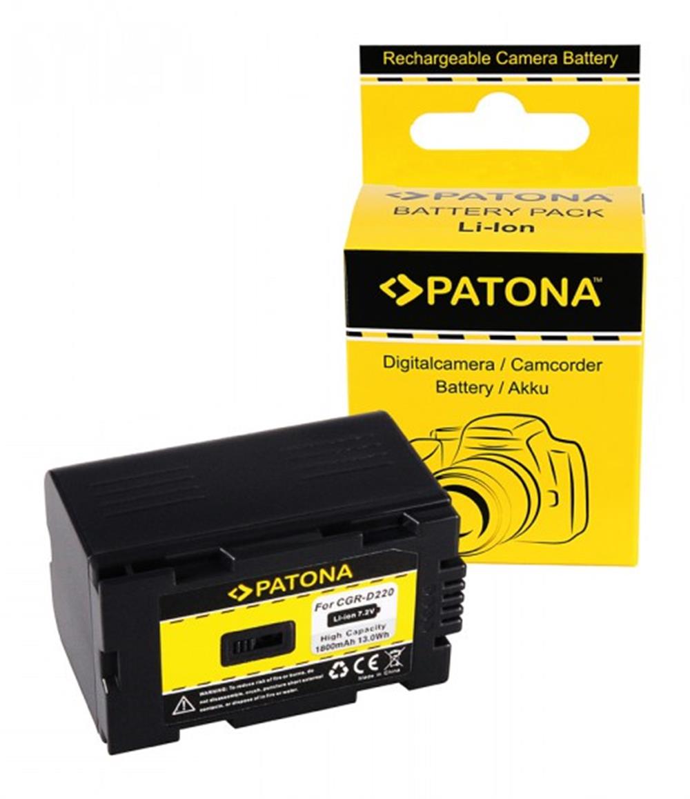 PATONA PANASONIC CGR-D220 