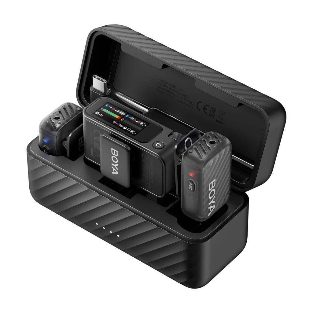 BOYA BOYAMIC 2 AI Creator Edition Çift Kişilik Kablosuz Yaka Mikrofonu