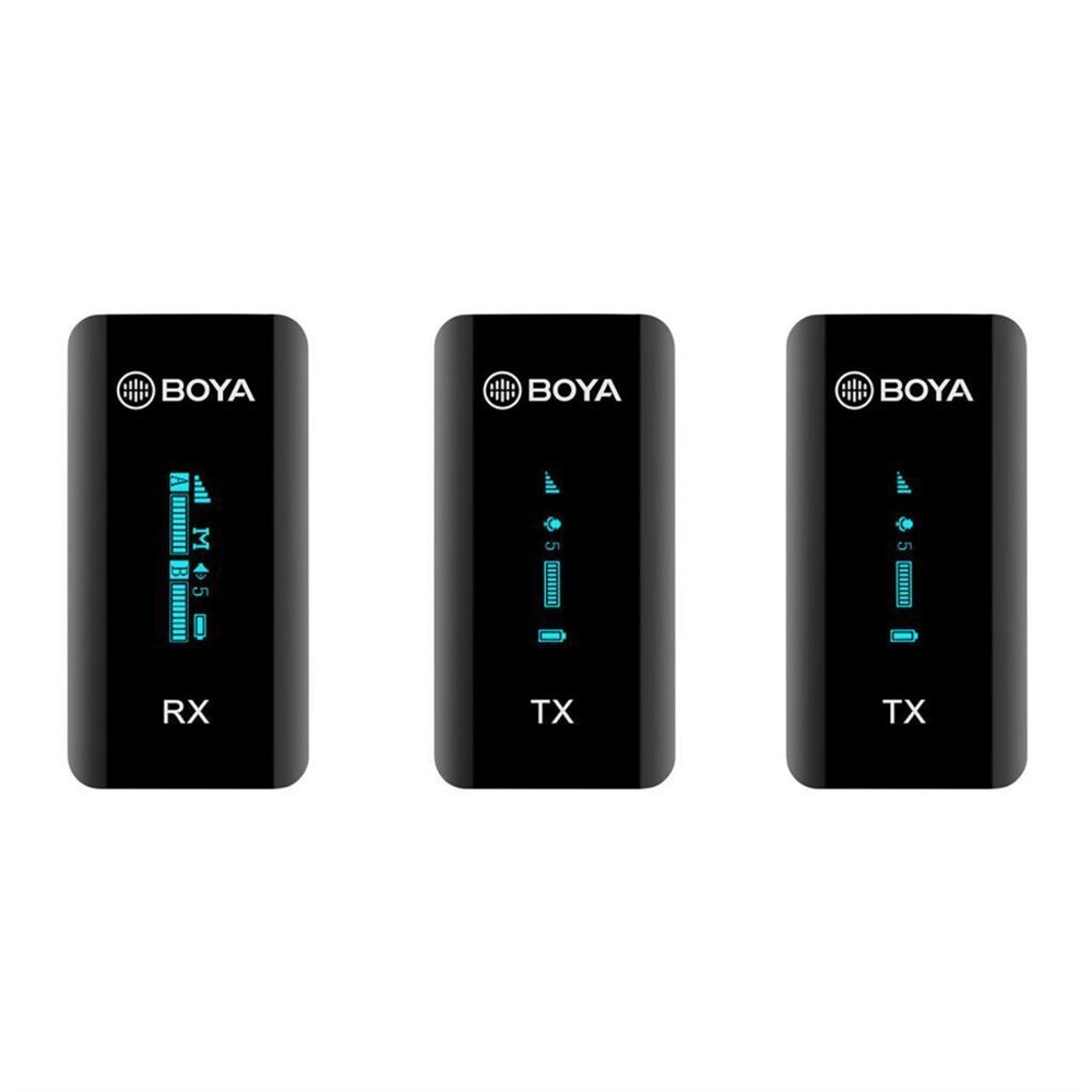 Boya BY-XM6-S2 Kablosuz Yaka Mikrofonu