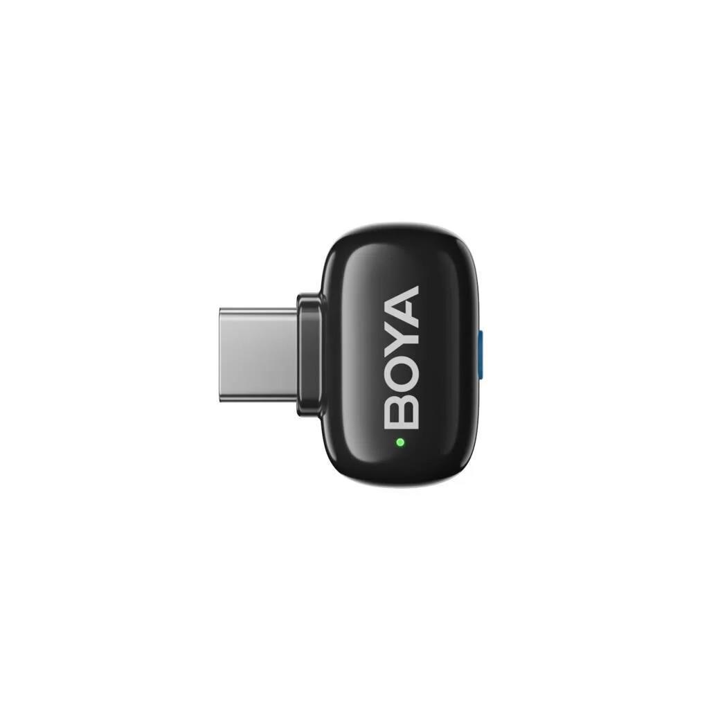 BOYA Mini 2 AI Kablosuz Yaka Mikrofonu Type-C Mat Siyah - SKU02