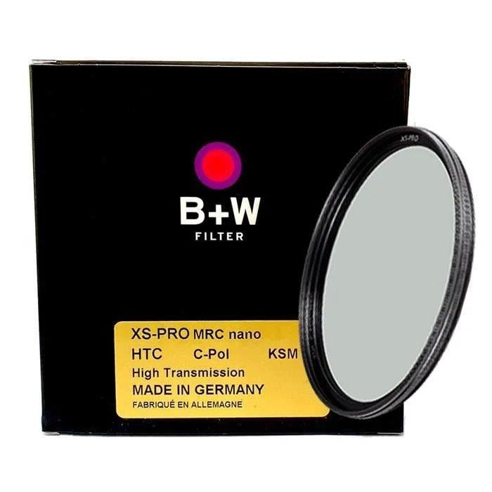 B+W 72mm CPL (Circular Polarize) XS-Pro HTC MRC Nano KSM Filtre